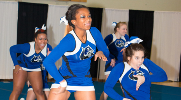 Cheer Squad Participates at HAAC Event