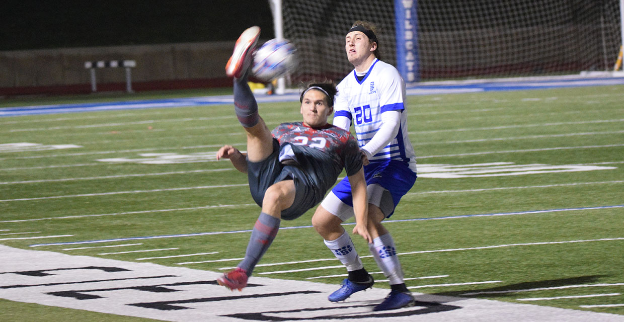 Men's Soccer Shutout by MidAmerica Nazarene