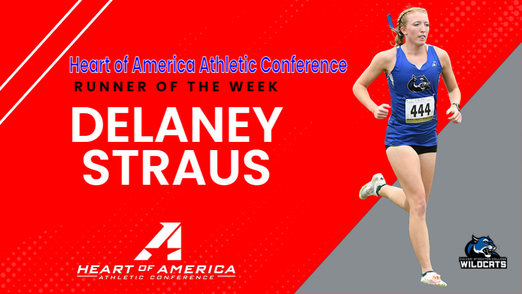 Straus Earns Second Straight Heart Runner of the Week Award